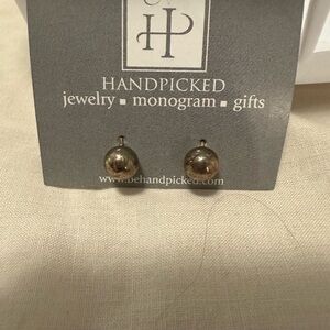 Gold Stud Earrings